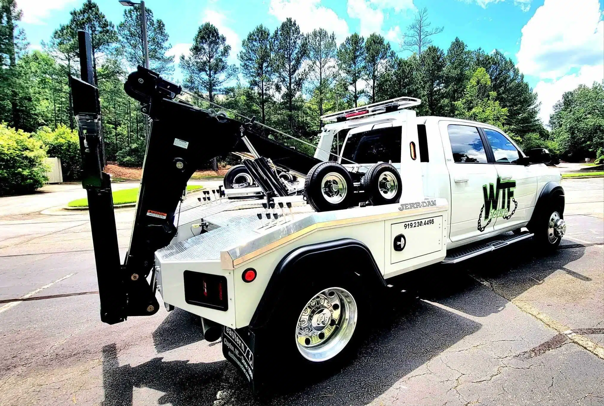 Cary NC Tow Truck for WTF Towing