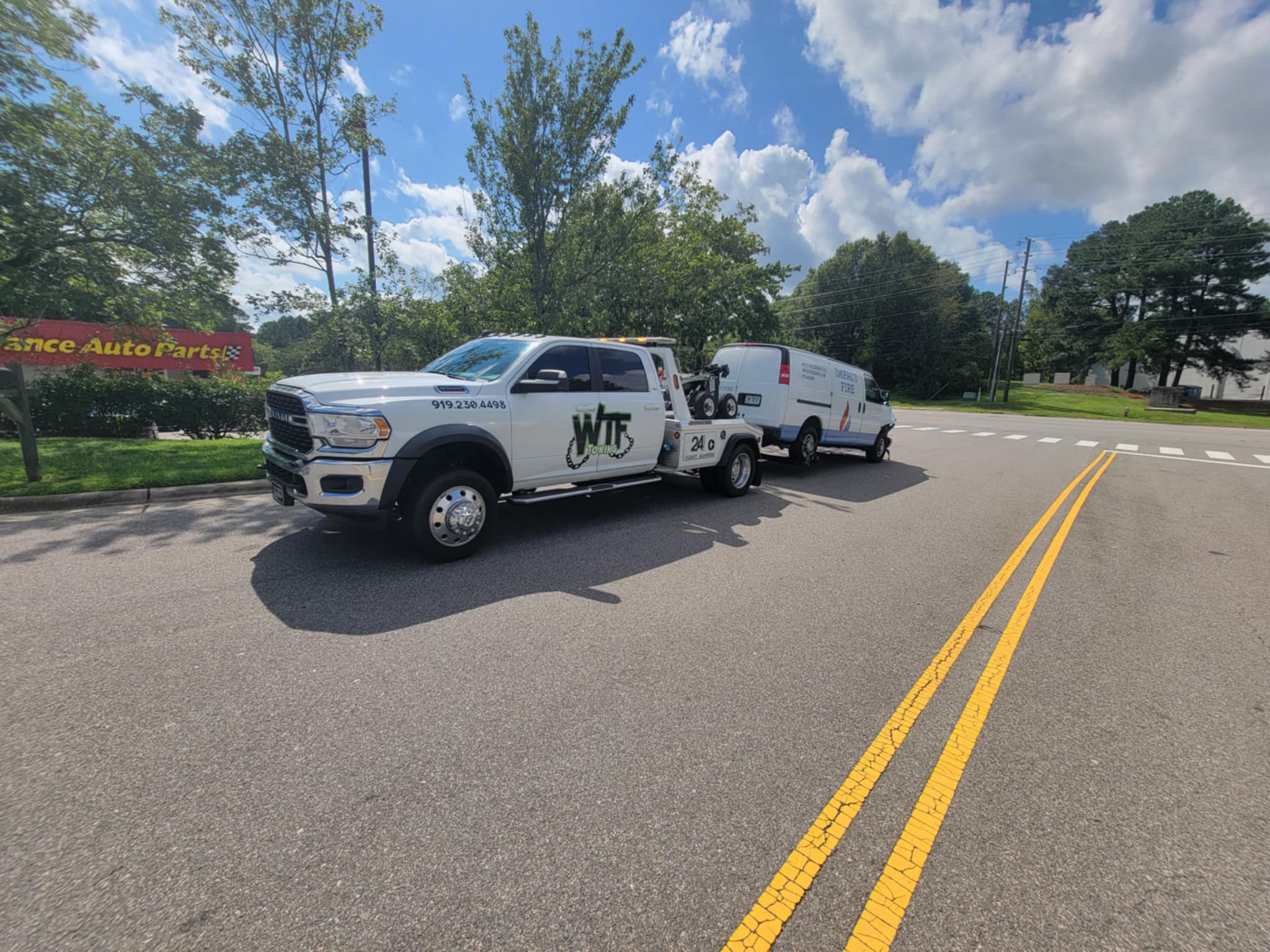 Tire Change Services in Cary