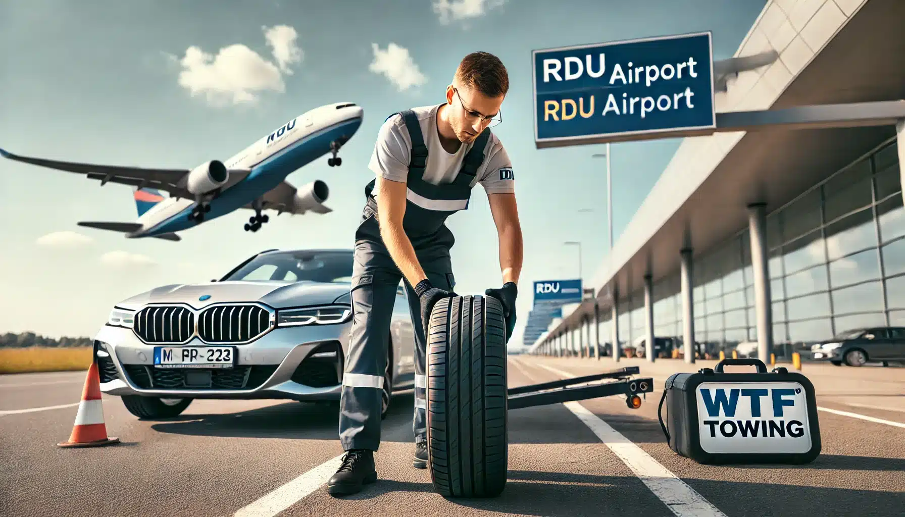 Tire Changes at RDU Airport