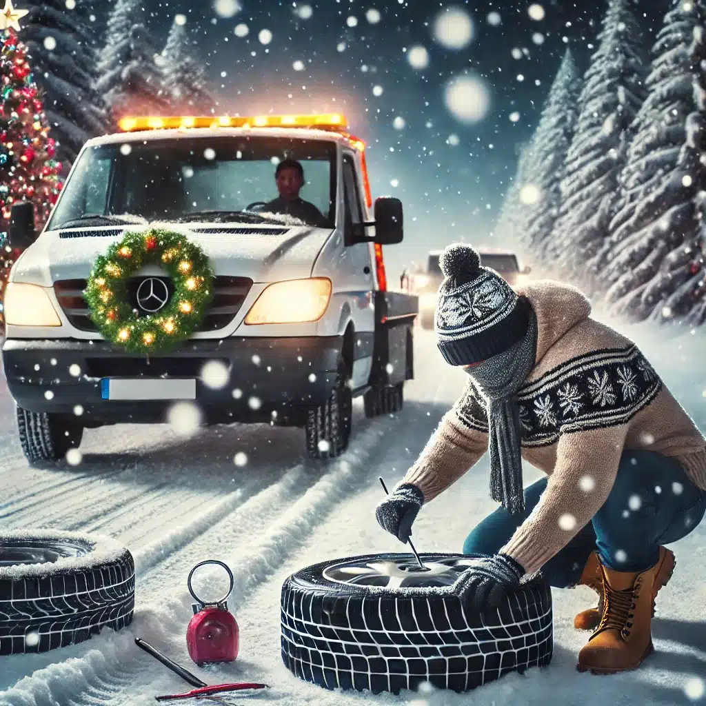 Check Tire Pressure in Cold Weather - Stay Safe with WTF Towing